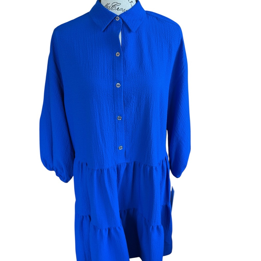 DKNY Dress, Donna Karan dress, Royal Blue Dress, Sz 6, women’s Royal blue dress